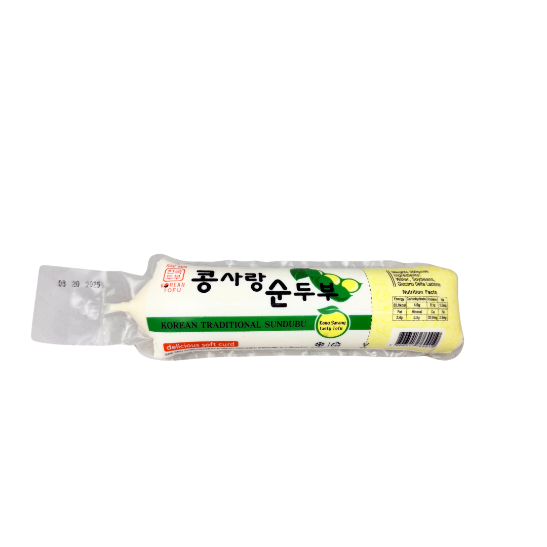 Sae Min Korean Traditional Sundubu Tofu 300g Sae Min Korean Traditional Sundubu Tofu 300g